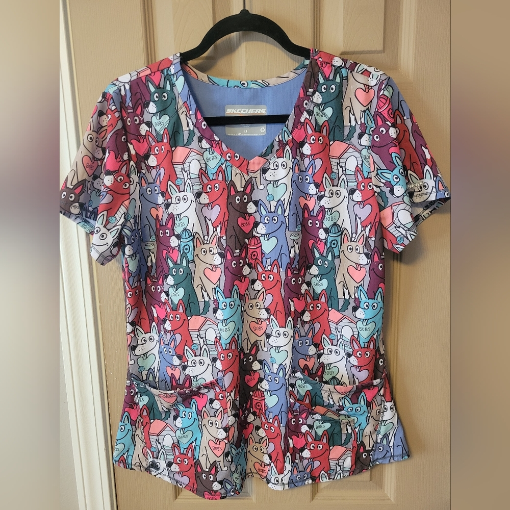 Sketchers by Barco uniform, scrubs, puppy's, dog's size Medium woman